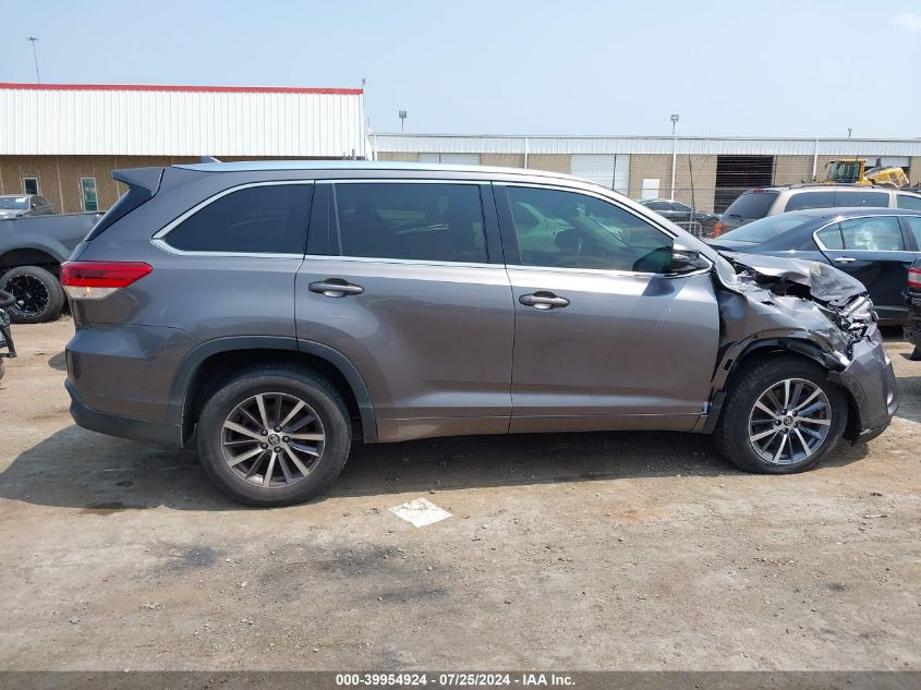 2017 Toyota Highlander Xle VIN: 5TDKZRFH6HS515027 Lot: 39954924