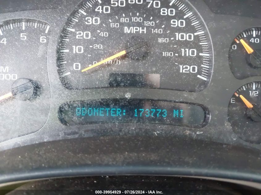 2003 Chevrolet Suburban 1500 Ls VIN: 3GNEC16Z23G258035 Lot: 39954929