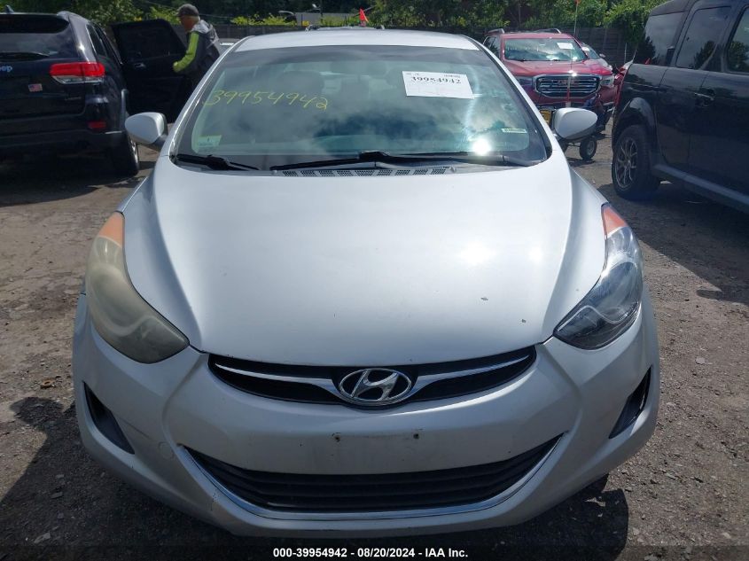 2011 Hyundai Elantra Gls VIN: 5NPDH4AE3BH036766 Lot: 39954942
