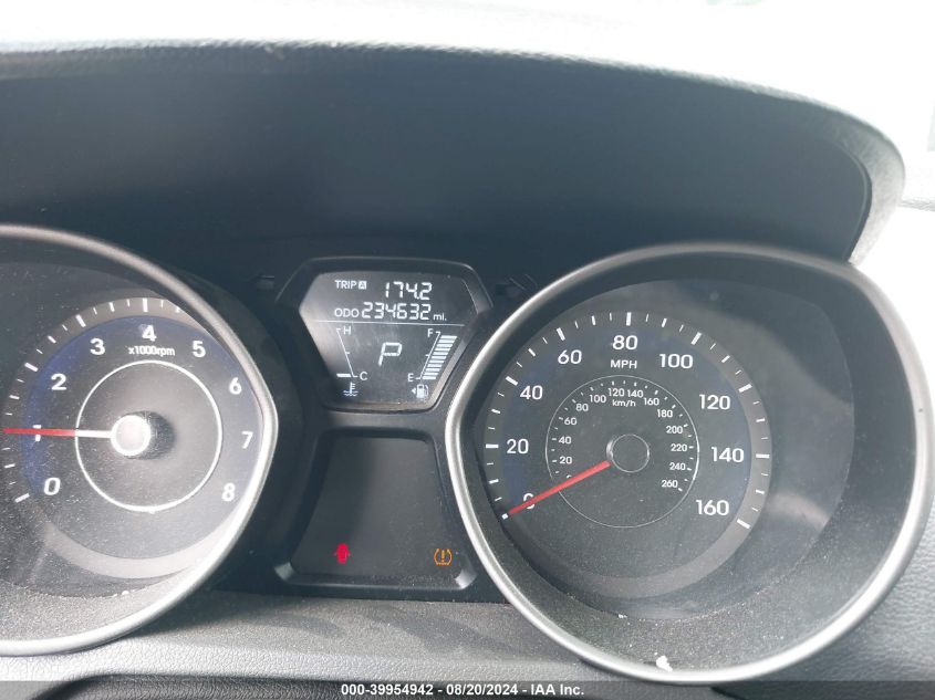 2011 Hyundai Elantra Gls VIN: 5NPDH4AE3BH036766 Lot: 39954942