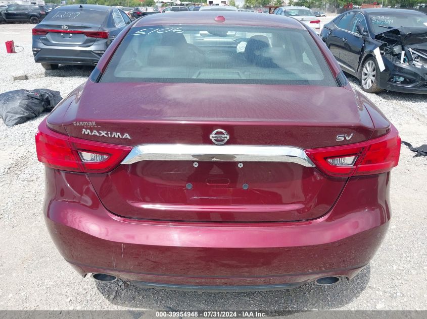 1N4AA6AP8HC424204 2017 Nissan Maxima 3.5 Sv