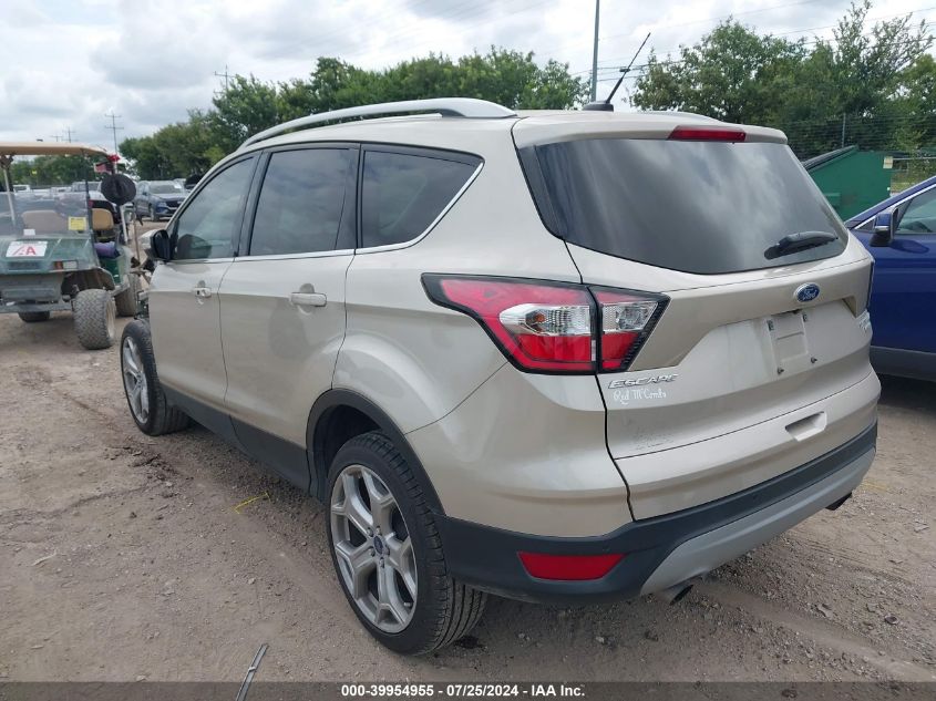 2017 FORD ESCAPE TITANIUM - 1FMCU0J9XHUD40450