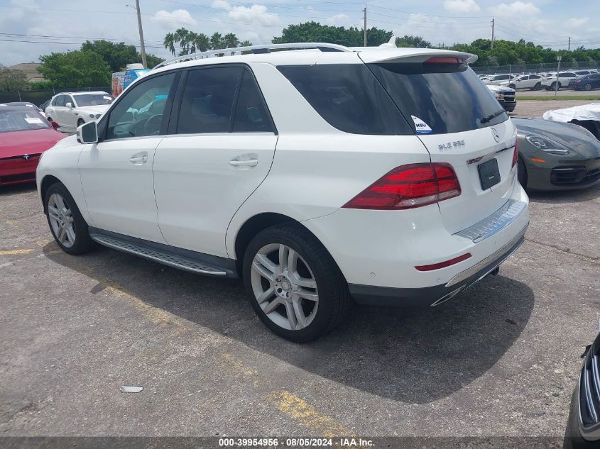 2017 Mercedes-Benz Gle 350 VIN: 4JGDA5JB3HA857412 Lot: 39954956