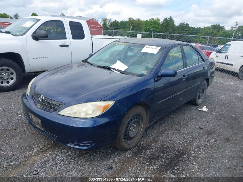 4T1BE30K52U604423 | 2002 TOYOTA CAMRY