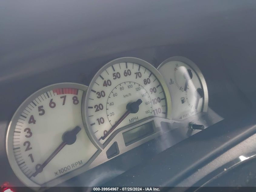 2005 Toyota Corolla S VIN: 2T1BR32E05C413154 Lot: 39954967