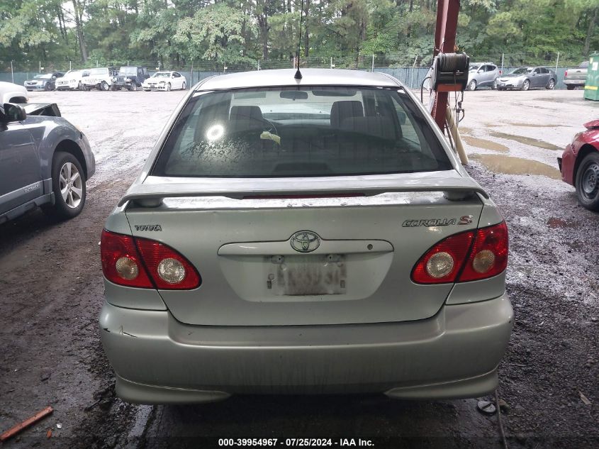 2005 Toyota Corolla S VIN: 2T1BR32E05C413154 Lot: 39954967