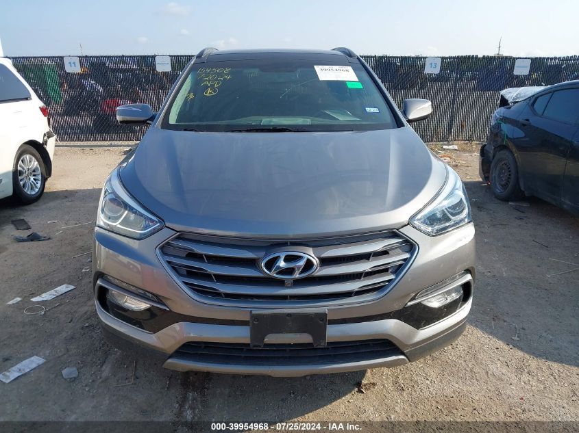 2018 Hyundai Santa Fe Sport 2.0T Ultimate VIN: 5XYZW4LAXJG535348 Lot: 39954968