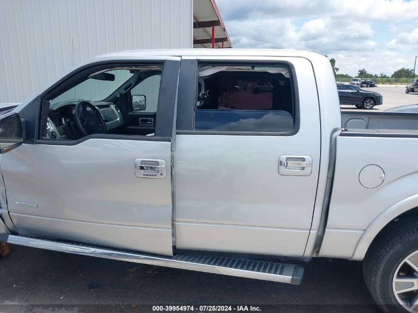 2014 Ford F-150 Lariat VIN: 1FTFW1CT2EKF36416 Lot: 39954974