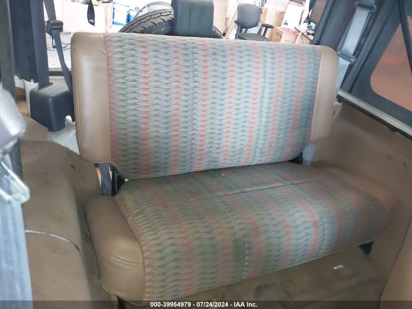 1997 Jeep Wrangler Se VIN: 1J4FY29P7VP549721 Lot: 39954979