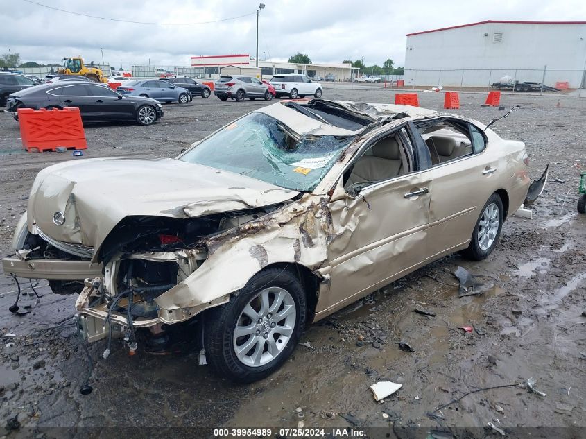 2004 Lexus Es 330 VIN: JTHBA30G340008716 Lot: 39954989