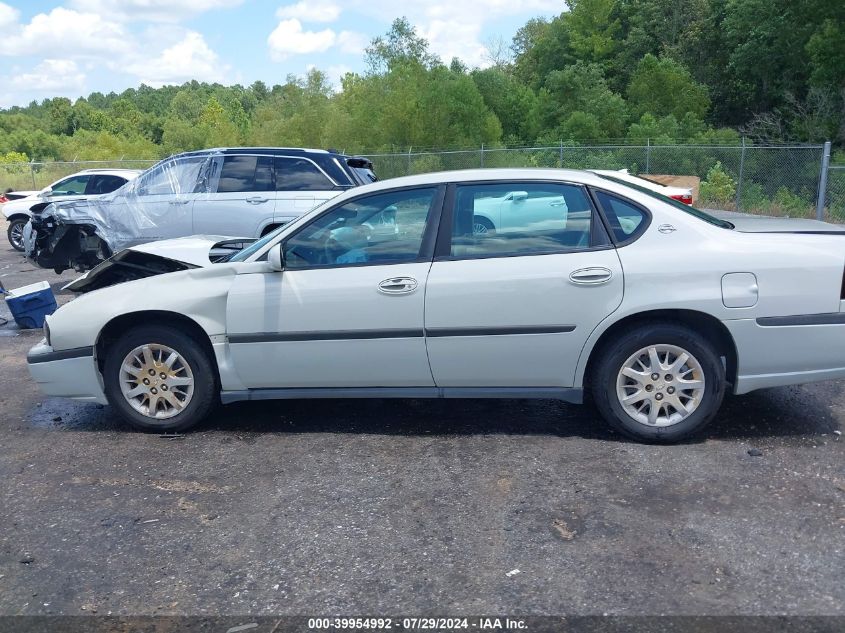 2004 Chevrolet Impala VIN: 2G1WF52E449398848 Lot: 39954992