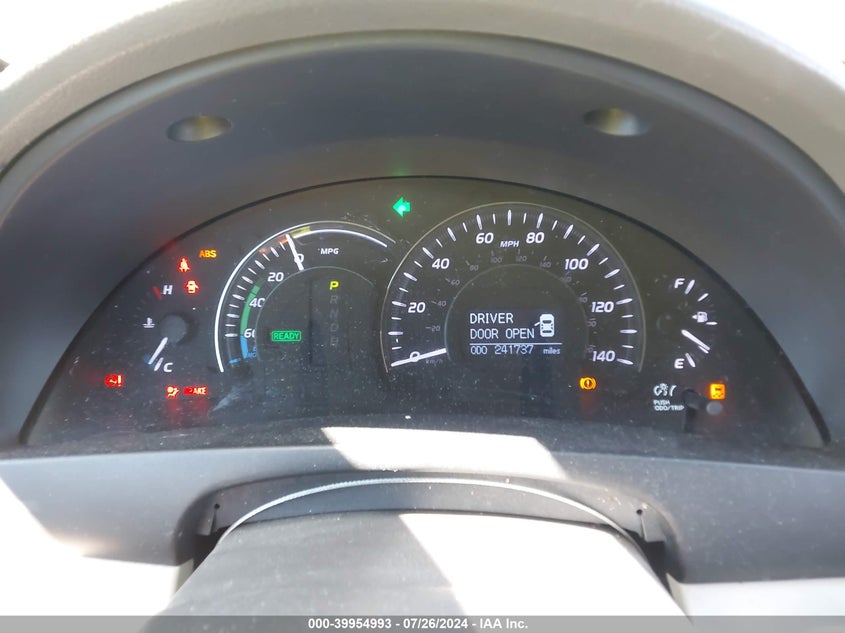 2010 Toyota Camry Hybrid VIN: 4T1BB3EK6AU124889 Lot: 39954993