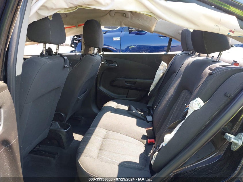 2018 Chevrolet Sonic Lt Auto VIN: 1G1JD5SGXJ4120522 Lot: 39955003