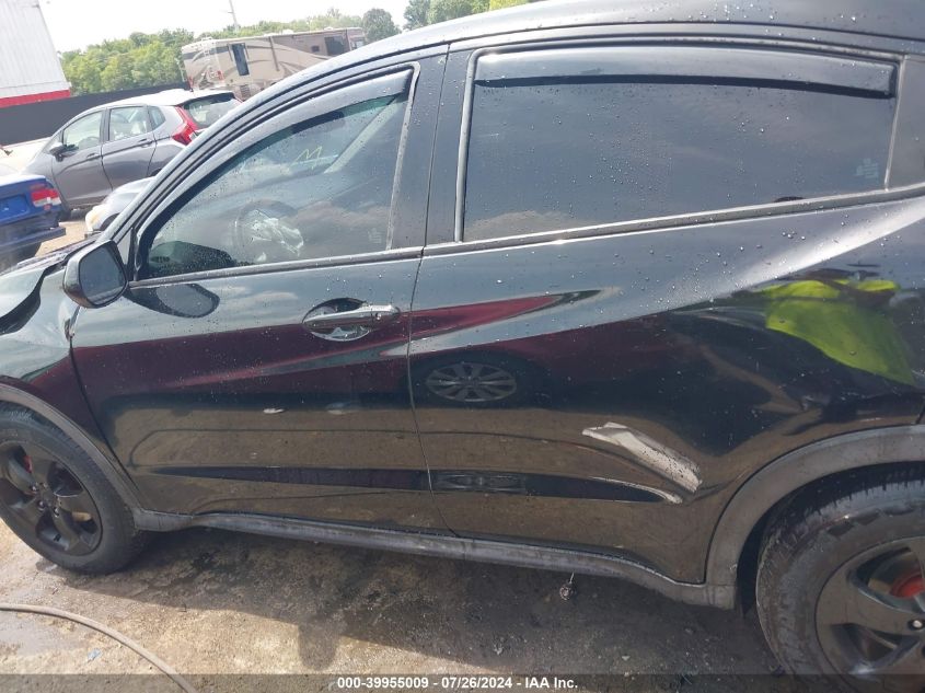 2016 Honda Hr-V Lx VIN: 3CZRU5H36GM743478 Lot: 39955009