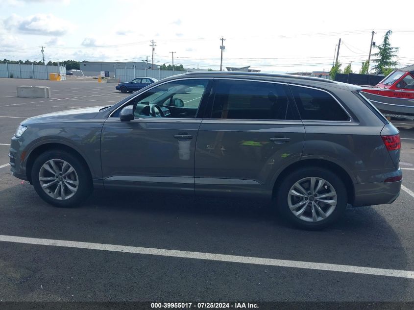 2017 Audi Q7 3.0T Premium VIN: WA1LAAF78HD039440 Lot: 39955017