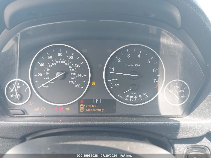 2012 BMW 328I VIN: WBA3A5C59CF345637 Lot: 39955028