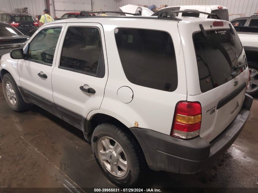 2003 Ford Escape Xlt VIN: 1FMYU93183KA05757 Lot: 39955031