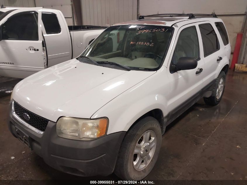 2003 Ford Escape Xlt VIN: 1FMYU93183KA05757 Lot: 39955031