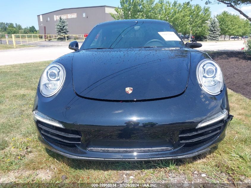 2014 Porsche 911 Carrera VIN: WP0AA2A96ES106846 Lot: 39955034