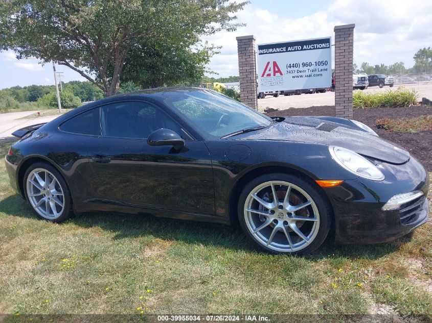 2014 Porsche 911 Carrera VIN: WP0AA2A96ES106846 Lot: 39955034