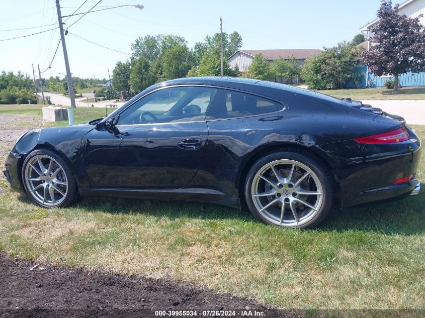 2014 Porsche 911 Carrera VIN: WP0AA2A96ES106846 Lot: 39955034