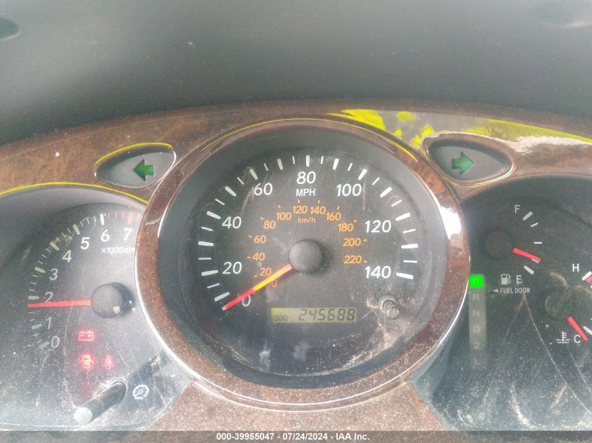 2002 Toyota Highlander Limited V6/V6 VIN: JTEHF21A720049411 Lot: 39955047