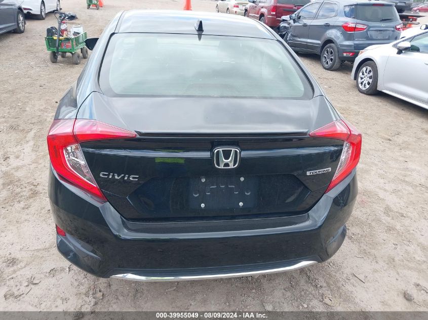 2019 Honda Civic Touring VIN: JHMFC1F94KX007684 Lot: 39955049