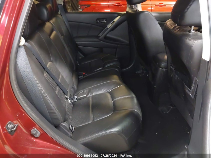 2011 Nissan Murano Sl VIN: JN8AZ1MW9BW179996 Lot: 39955052