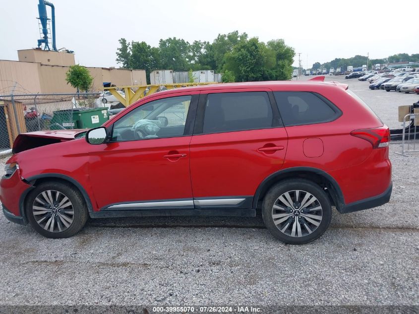 2019 Mitsubishi Outlander Le/Se/Sel VIN: JA4AD3A32KZ042777 Lot: 39955070