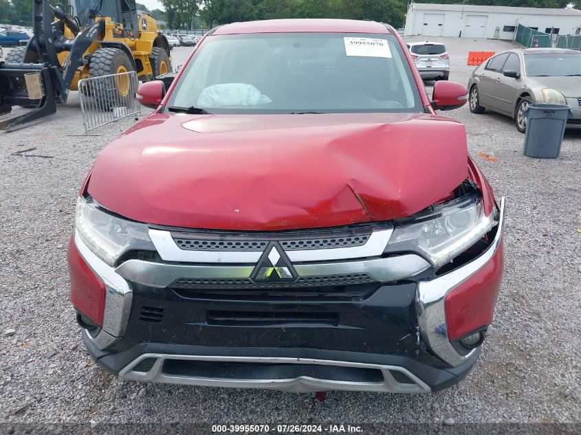 2019 Mitsubishi Outlander Le/Se/Sel VIN: JA4AD3A32KZ042777 Lot: 39955070