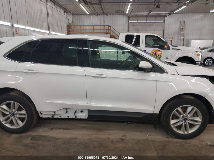 2018 Ford Edge Sel VIN: 2FMPK4J92JBB59160 Lot: 39955073