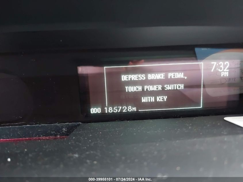 2010 Toyota Prius Ii VIN: JTDKN3DU3A0226866 Lot: 39955101