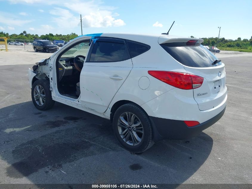 2014 Hyundai Tucson Gls VIN: KM8JT3AF0EU801992 Lot: 39955105