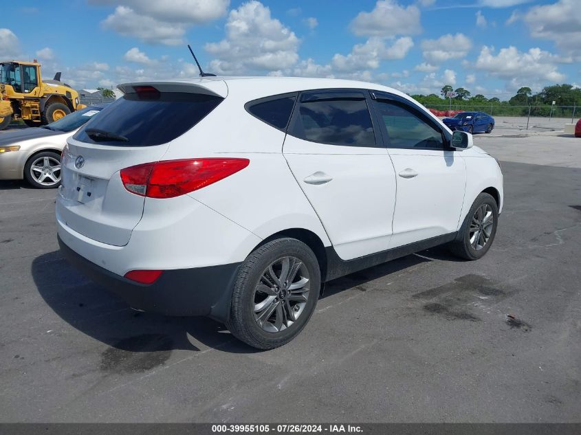 2014 Hyundai Tucson Gls VIN: KM8JT3AF0EU801992 Lot: 39955105