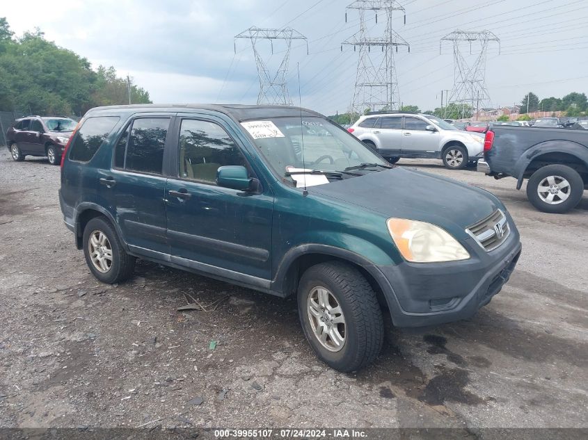2003 Honda Cr-V Ex VIN: JHLRD78833C021932 Lot: 39955107