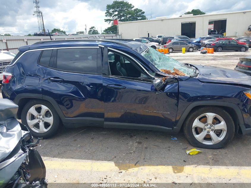 2018 Jeep Compass Latitude Fwd VIN: 3C4NJCBB1JT411947 Lot: 39955113