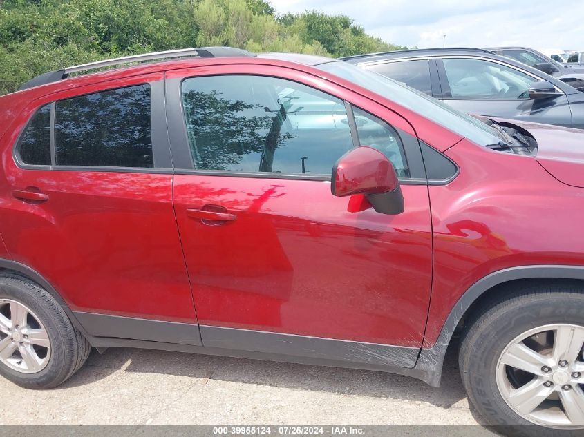 2021 Chevrolet Trax 1Lt VIN: KL7CJLSM5MB365809 Lot: 39955124