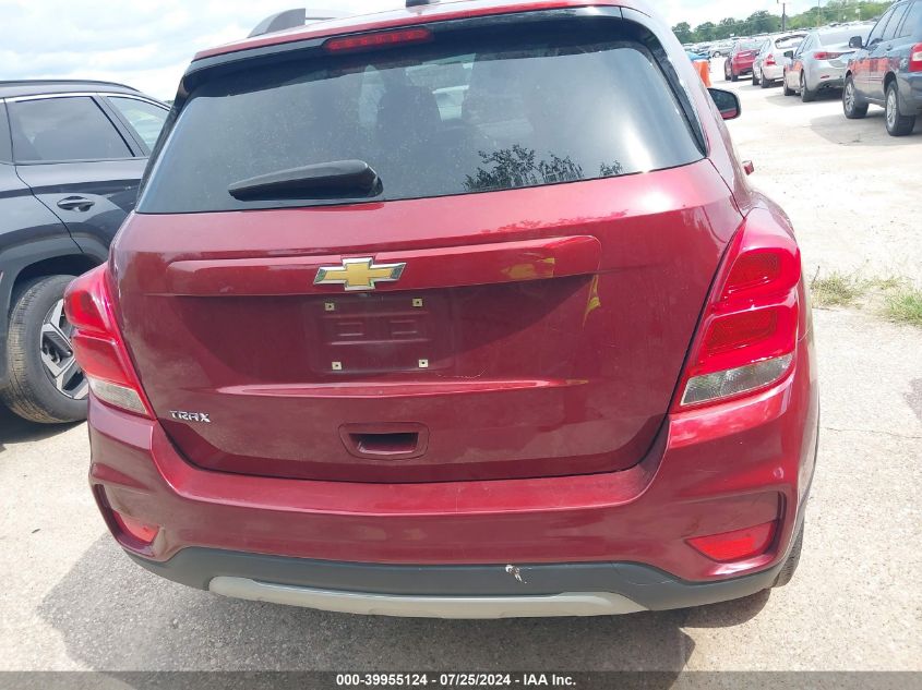 2021 Chevrolet Trax 1Lt VIN: KL7CJLSM5MB365809 Lot: 39955124