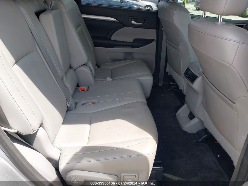 2015 Toyota Highlander Xle V6 VIN: 5TDKKRFH7FS073070 Lot: 39955136