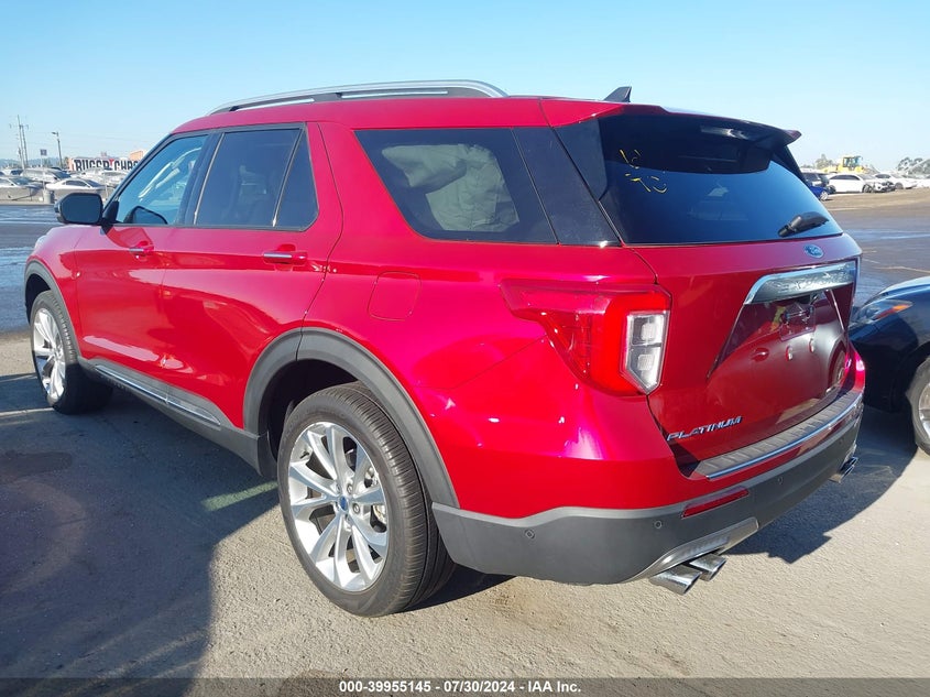 VIN 1FM5K8HC5NGA24690 2022 FORD EXPLORER PLATINUM