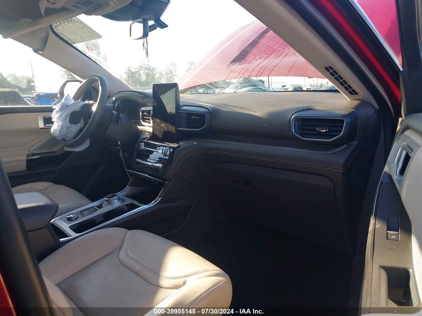 VIN 1FM5K8HC5NGA24690 2022 FORD EXPLORER PLATINUM