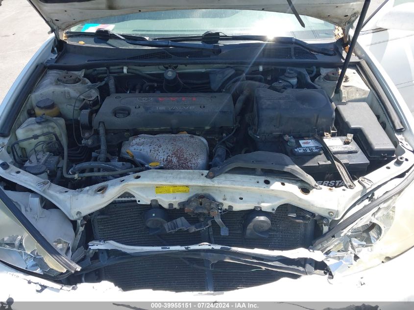 2003 Toyota Camry Le/Se/Xle VIN: 4T1BE32K33U134777 Lot: 39955151