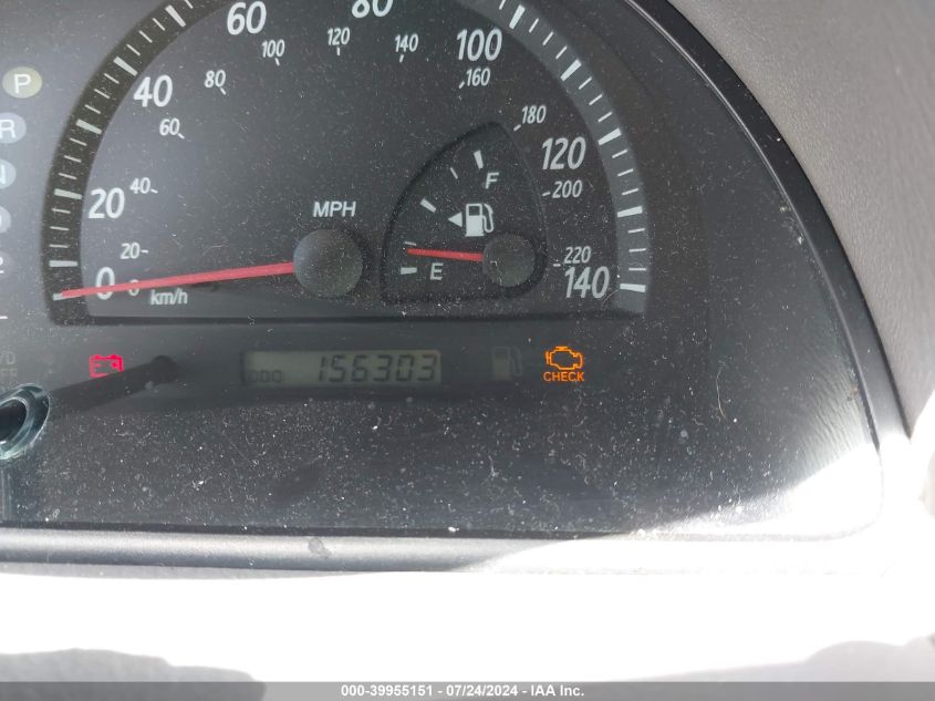 2003 Toyota Camry Le/Se/Xle VIN: 4T1BE32K33U134777 Lot: 39955151