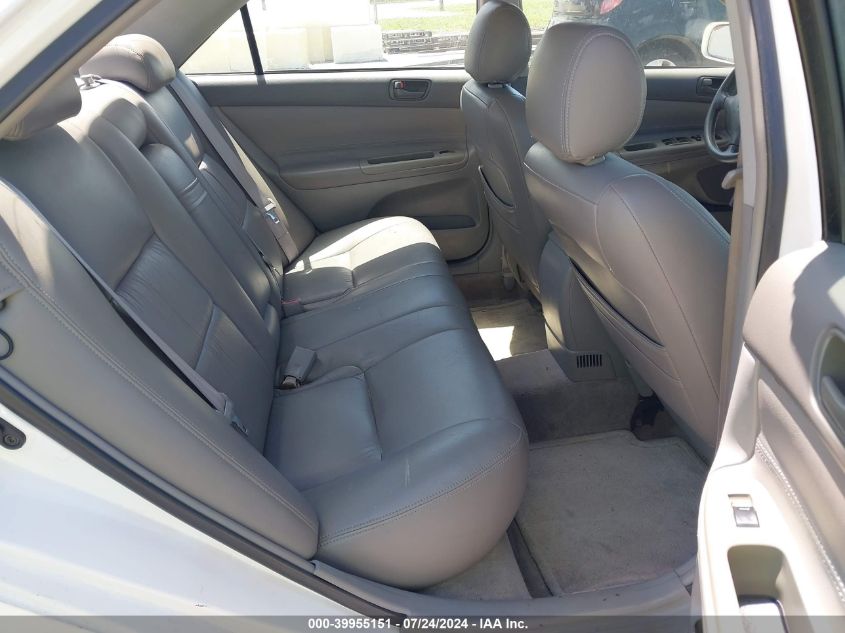 2003 Toyota Camry Le/Se/Xle VIN: 4T1BE32K33U134777 Lot: 39955151