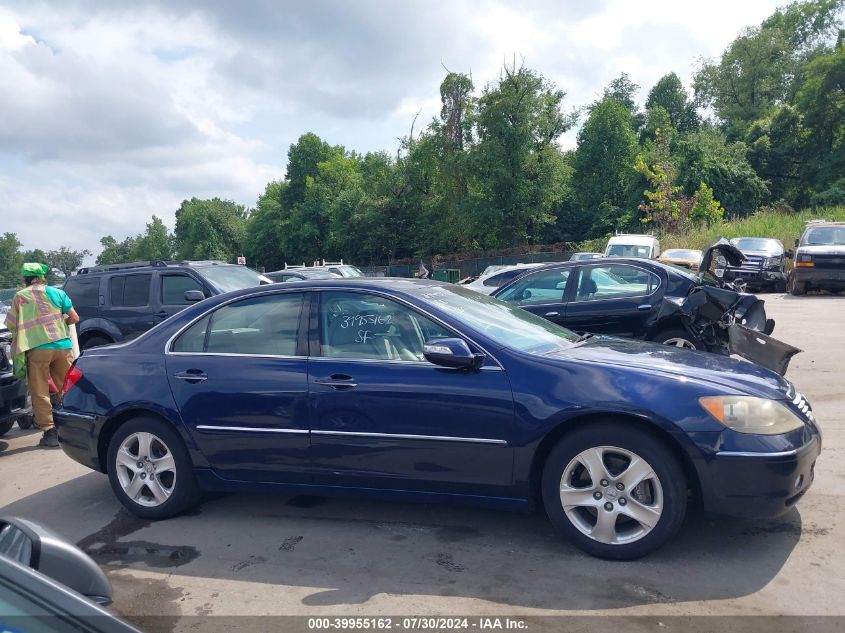 2006 Acura Rl 3.5 VIN: JH4KB16546C012511 Lot: 39955162