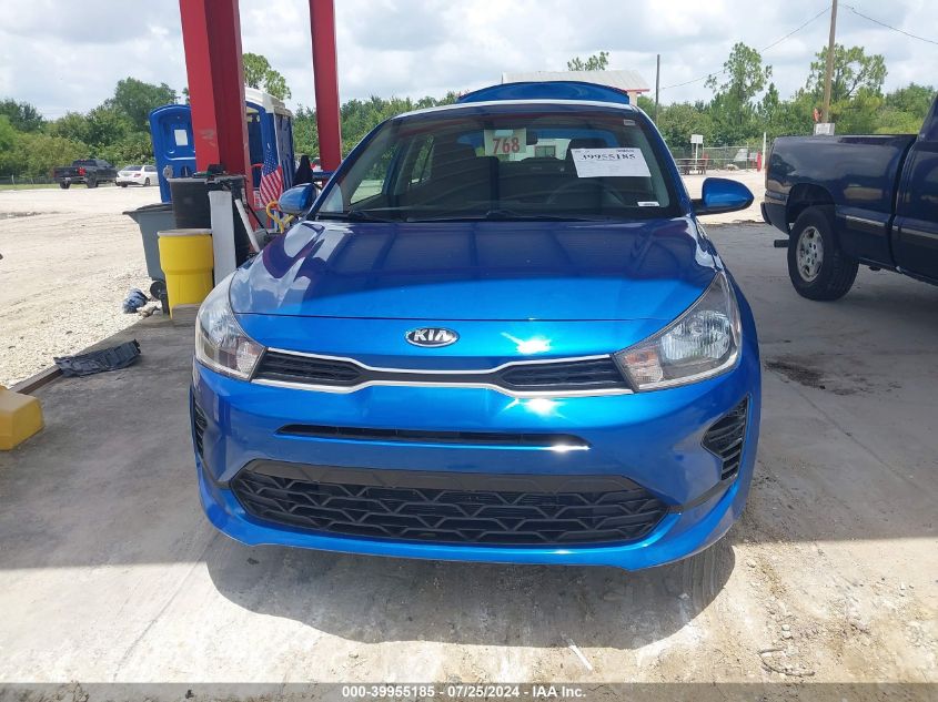 2021 Kia Rio S VIN: 3KPA24AD7ME392611 Lot: 39955185