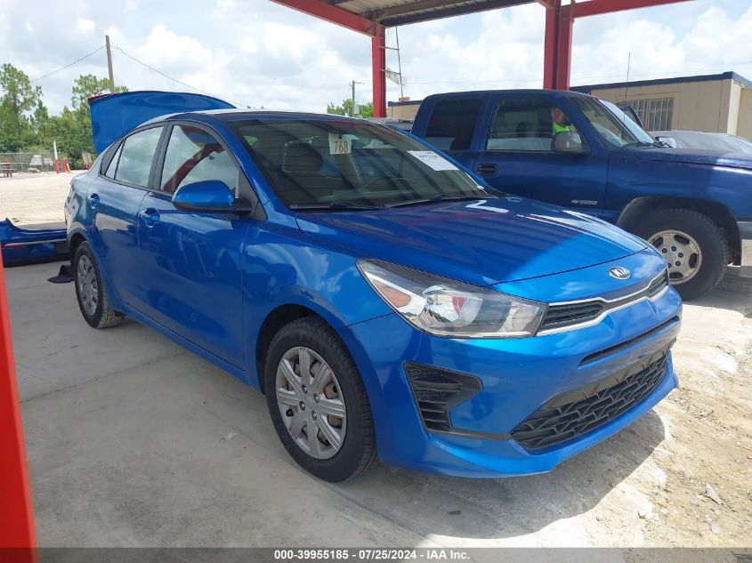 2021 Kia Rio S VIN: 3KPA24AD7ME392611 Lot: 39955185