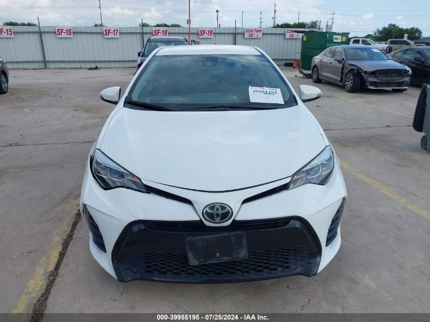 2017 Toyota Corolla L/Le/Se/Se Special Edition/Xle/Xse VIN: 5YFBURHE0HP724631 Lot: 39955195