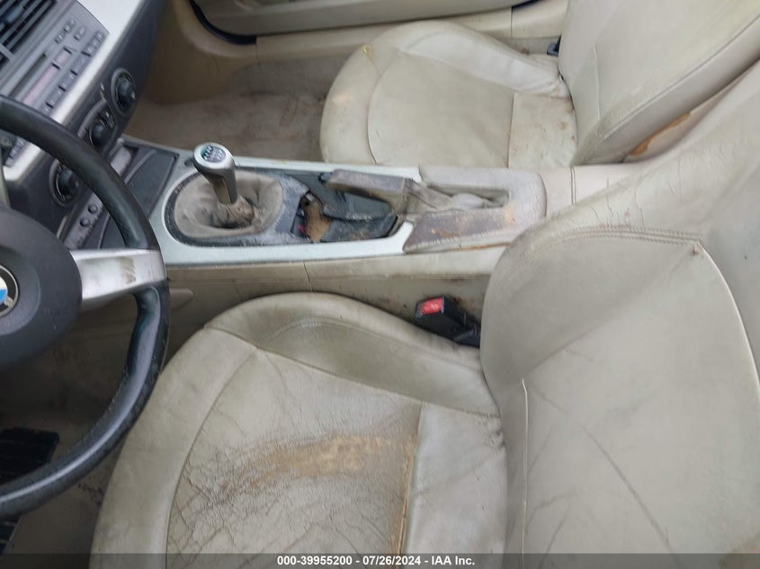 2003 BMW Z4 3.0I VIN: 4USBT53473LT21283 Lot: 39955200