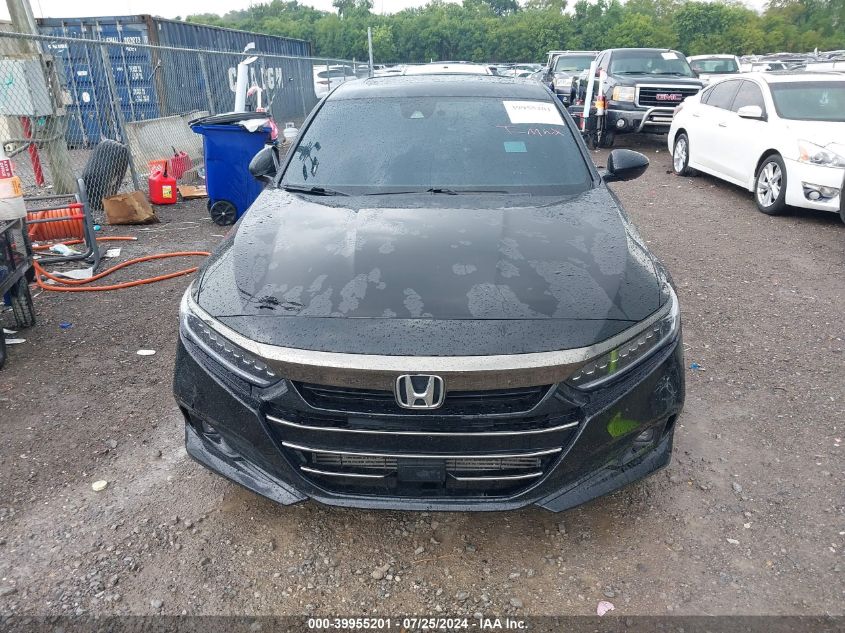 2022 Honda Accord Sport 2.0T VIN: 1HGCV2F32NA024475 Lot: 39955201